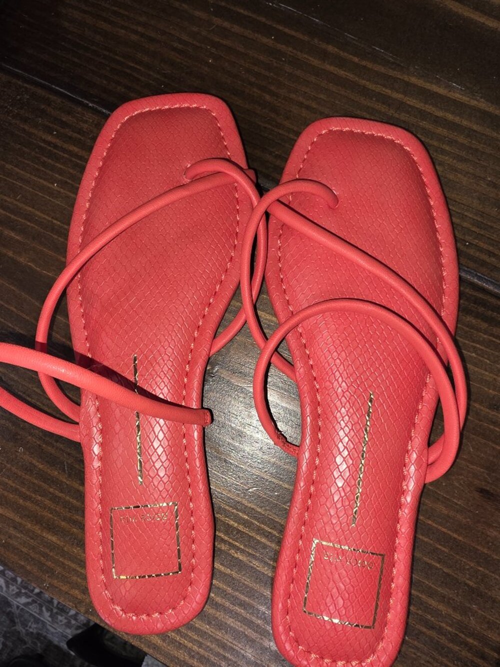 Dolce Vita Orange Sandals Sz 9.5 NWT